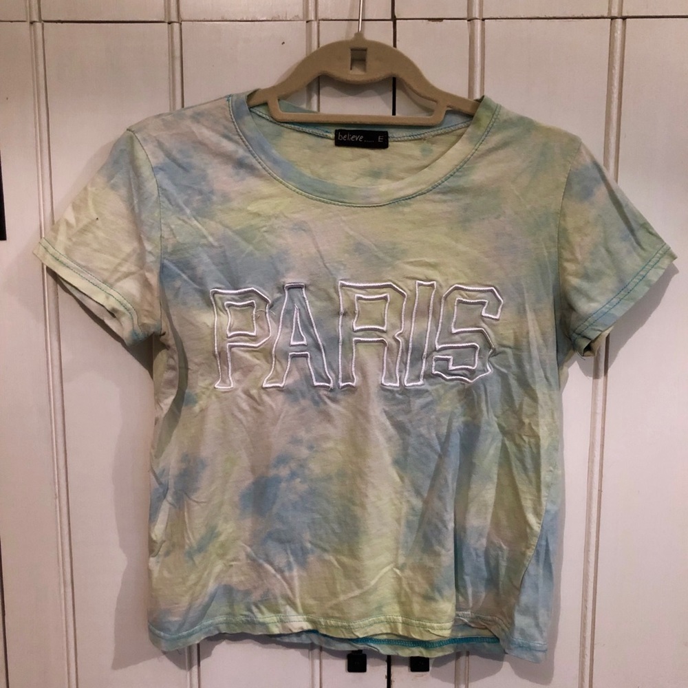 PARIS embroidered shirt